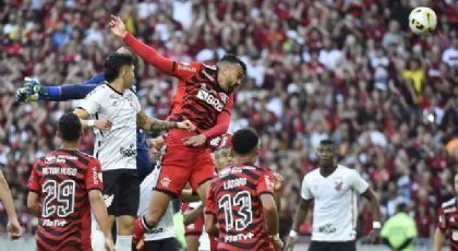 Flamengo faz cinco gols no segundo tempo e goleia o Athletico (Crédito: André Durão)